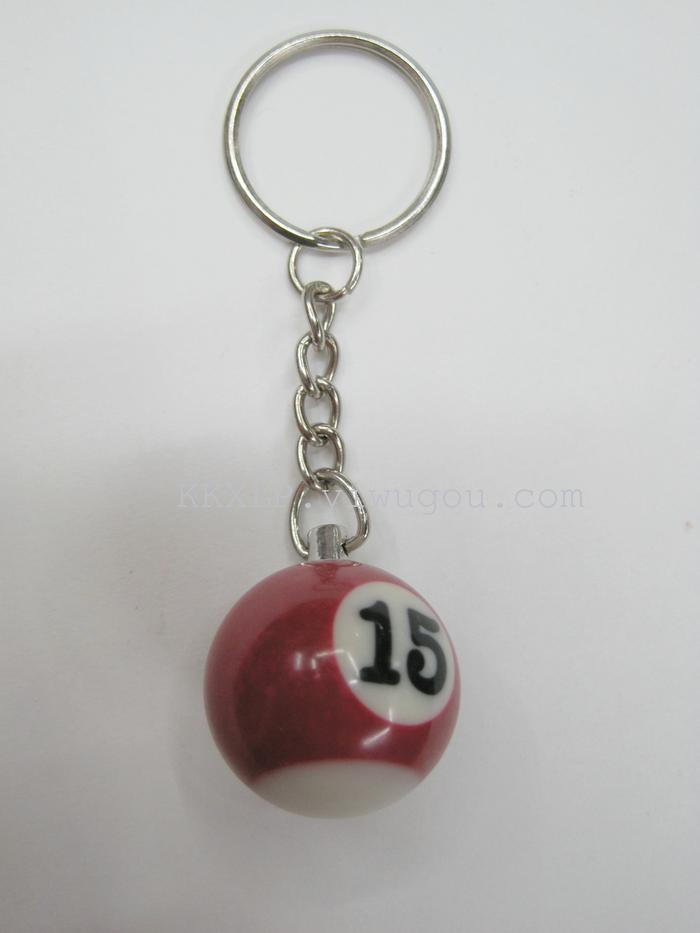 2.5 billiard ball Keychain resin manufacturers gifts crafts ornaments billiards billiards billiards 2.5 billiard ball Keychain resin manufacturers gifts crafts ornaments billiards billiards billiards