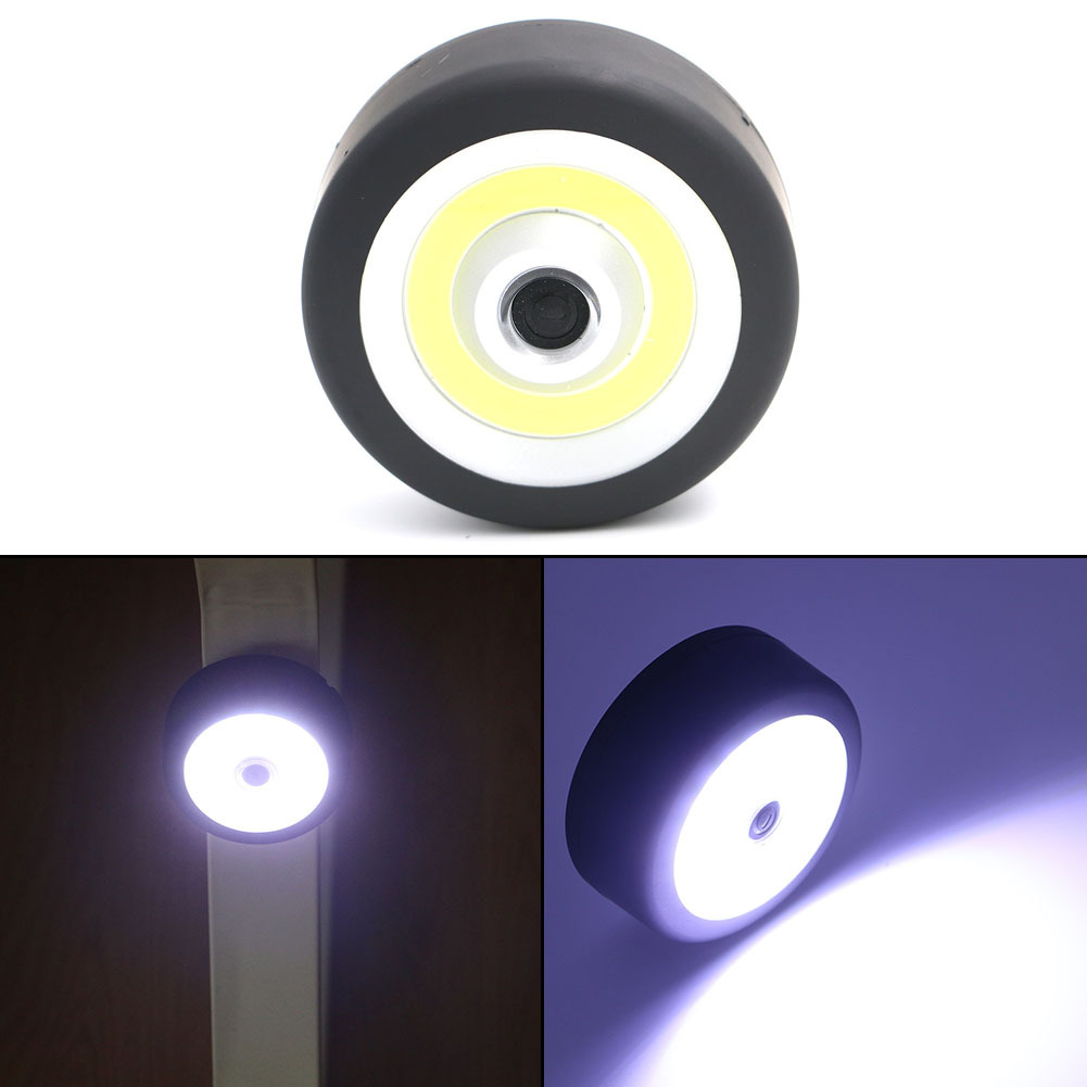 Outdoor Mini Camping Light Multi-Function Torch Cob Plastic Lighting with Magnet with Hook Work Light