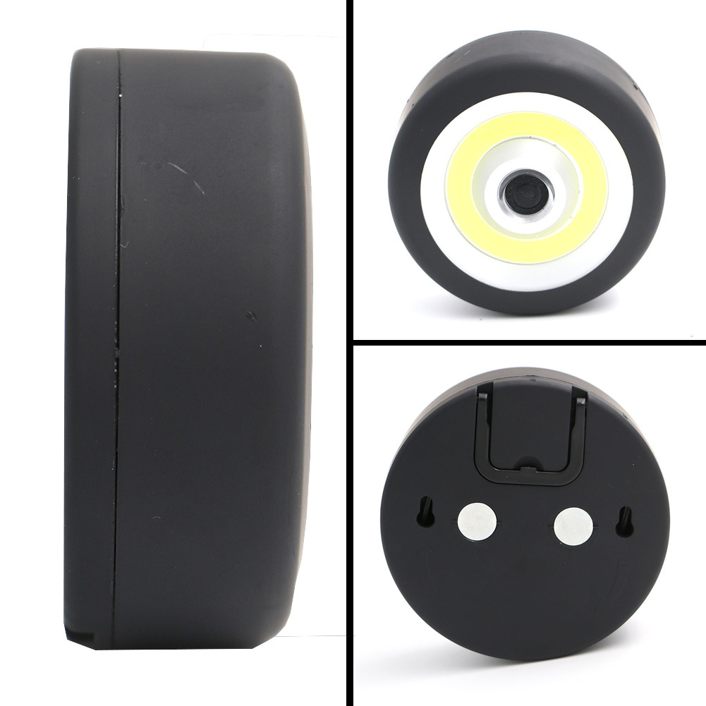 Outdoor Mini Camping Light Multi-Function Torch Cob Plastic Lighting with Magnet with Hook Work Light