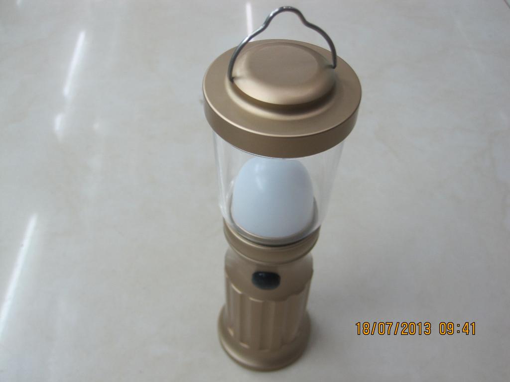 166-16LED titanium gold saving Aluminum tent lamp camping light