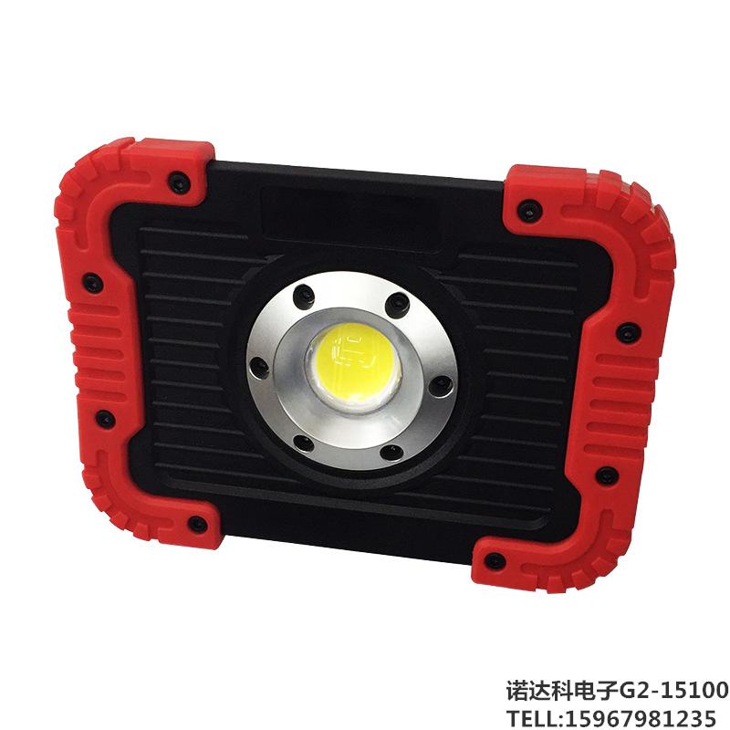 Strong light working projection light COB tent light outdoor waterproof camping light with charging treasure