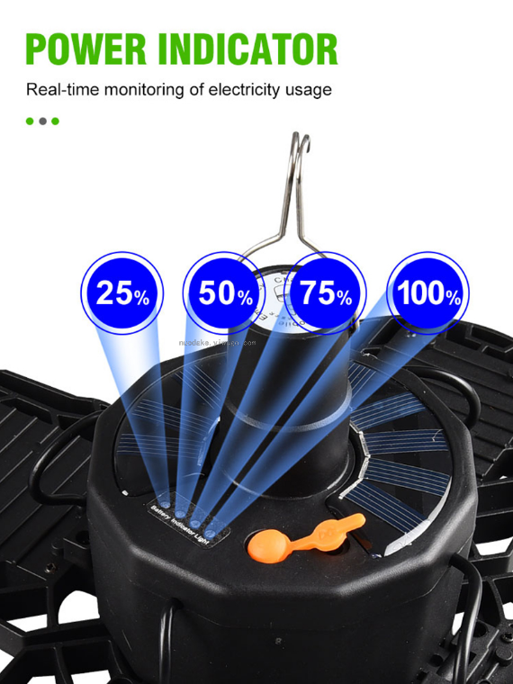Solar Charging Three Leaves Foldable UFO Lamp Outdoor Lighting Camping Light Emergency Light Night Market Light Solar Charging Three Leaves Foldable UFO Lamp Outdoor Lighting Camping Light Emergency Light Night Market Light