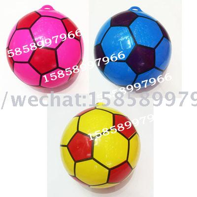 PVC BALL with smile face & Ring rope 