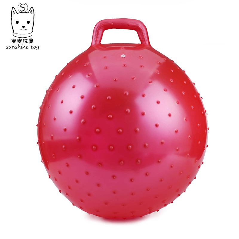 55cm corneous ball thickening factory inflatable toy Kindergarten handle a massage ball with thorn plastic PVC ball 55cm corneous ball thickening factory inflatable toy Kindergarten handle a massage ball with thorn plastic PVC ball