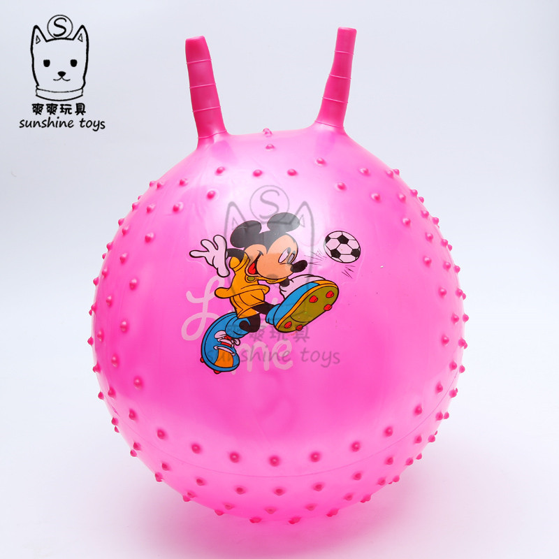 55cm Jump Ball Thickened Factory Jumping Inflatable Toy Kindergarten Handle Barbed Massage Ball Plastic PVC Ball 55cm Jump Ball Thickened Factory Jumping Inflatable Toy Kindergarten Handle Barbed Massage Ball Plastic PVC Ball