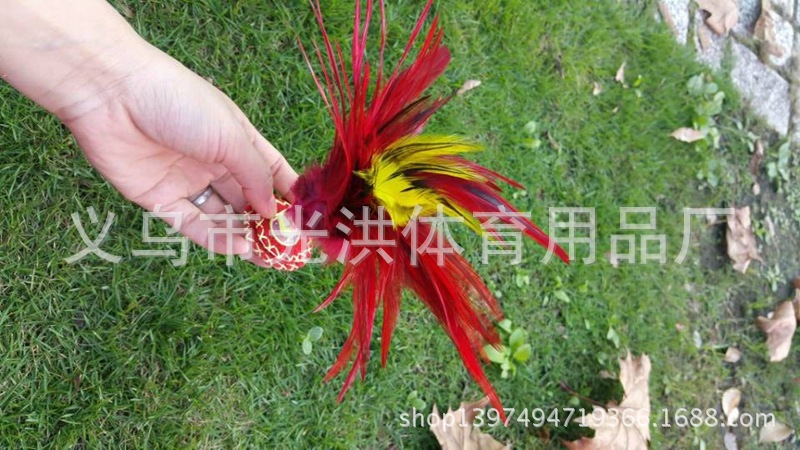 Factory Direct Sales Handmade Kick Shuttlecock Adult Competition Exercise Dedicated Kick Shuttlecock
