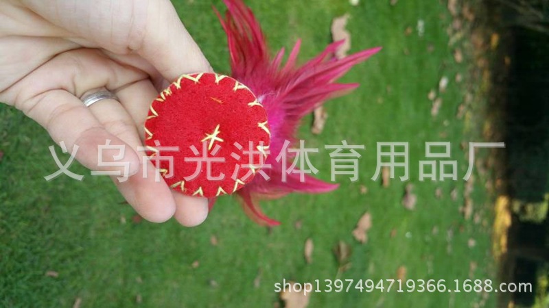 Factory Direct Sales Handmade Kick Shuttlecock Adult Competition Exercise Dedicated Kick Shuttlecock