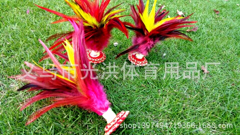 Factory Direct Sales Handmade Kick Shuttlecock Adult Competition Exercise Dedicated Kick Shuttlecock