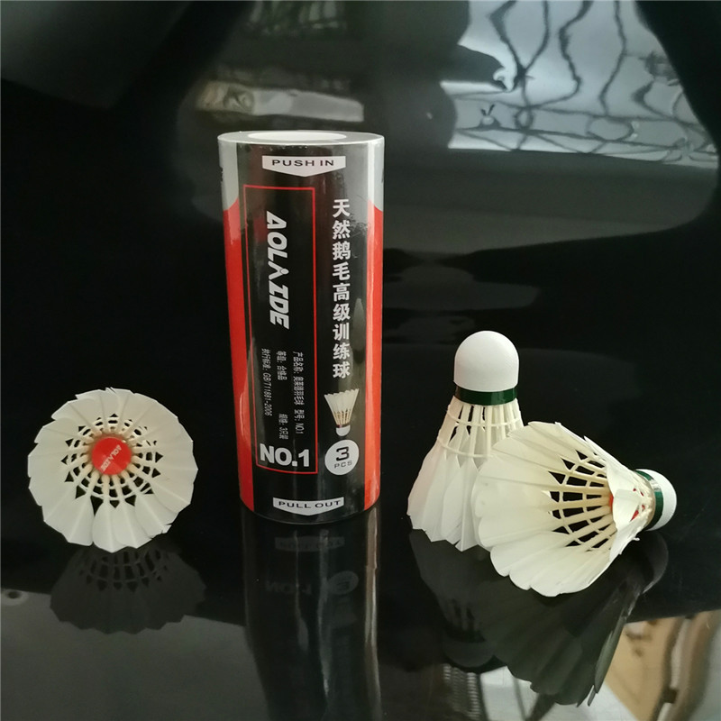 Factory Wholesale Auryder Shuttlecock Training Ball Three Pack Badminton Authentic OEM Flight Stable Durable