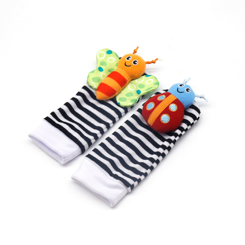 Baby watch with wrist sock holster Baby hand ring bell, a single price