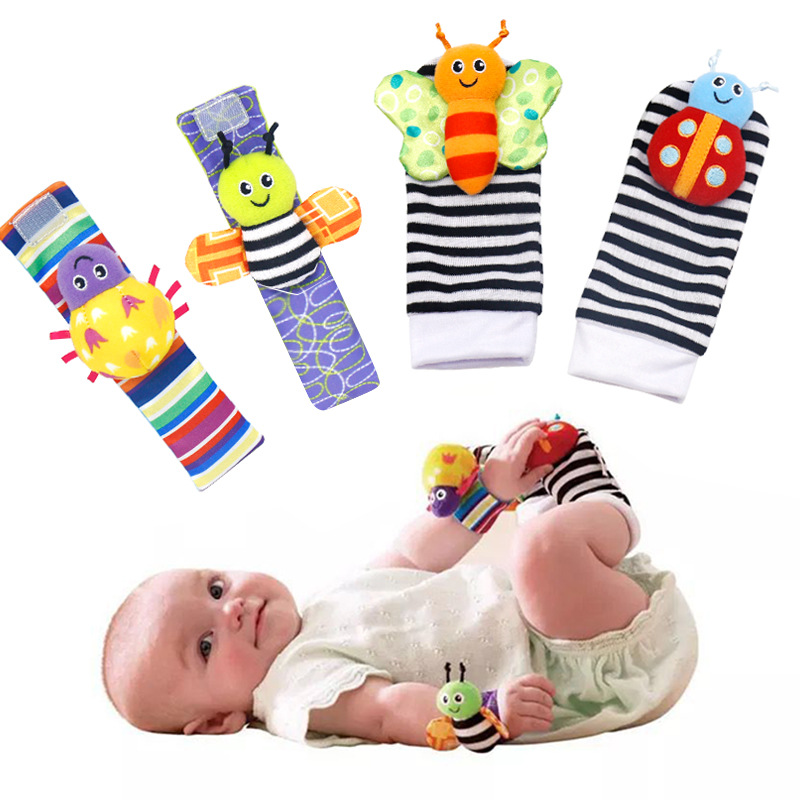 Baby watch with wrist sock holster Baby hand ring bell, a single price