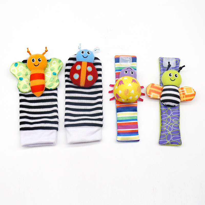 Baby watch with wrist sock holster Baby hand ring bell, a single price