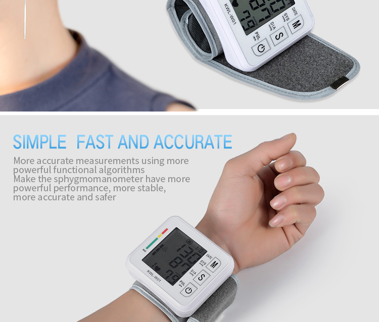 Style Household Automatic Intelligent Wrist Electronic Sphygmomanometer No Voice Sphygmomanometer Blood Pressure Meter Style Household Automatic Intelligent Wrist Electronic Sphygmomanometer No Voice Sphygmomanometer Blood Pressure Meter