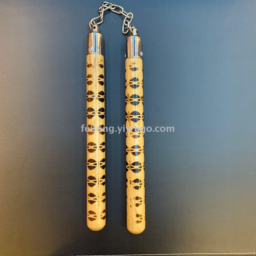 Nunchakus carved dragon nunchakus hot stamping nunchakus two section martial arts supplies martial arts equipment