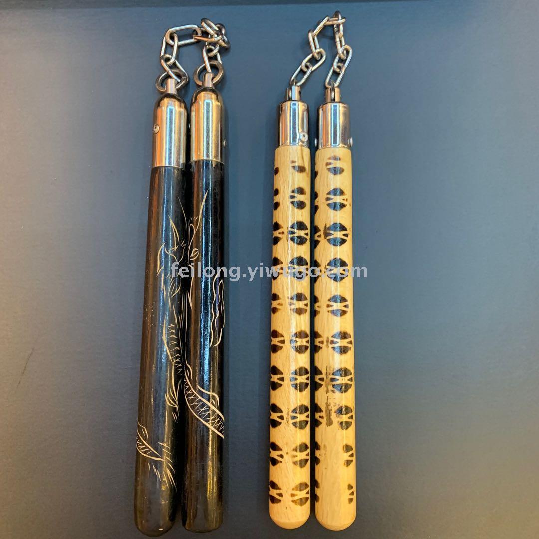 Nunchakus carved dragon nunchakus hot stamping nunchakus two section martial arts supplies martial arts equipment