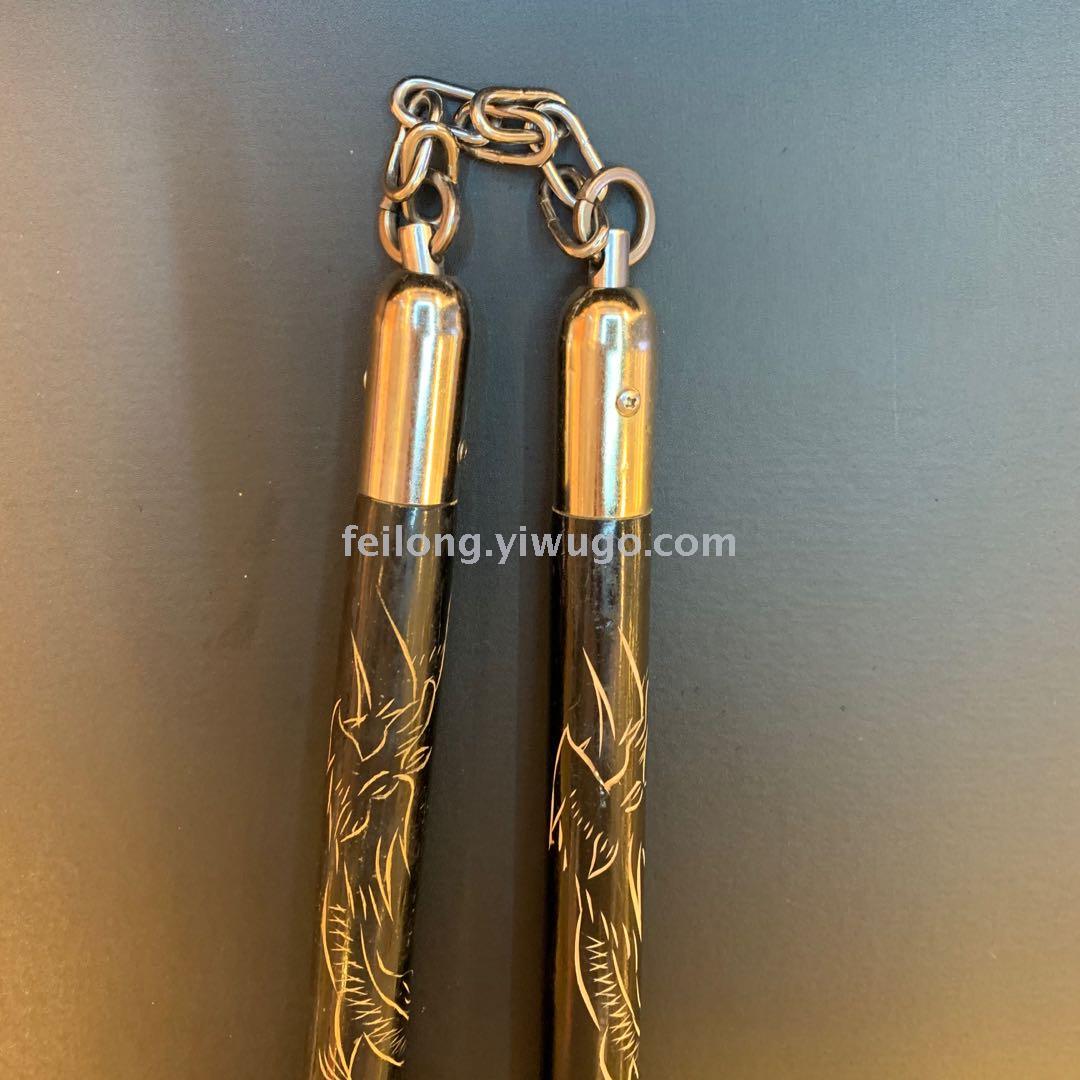 Nunchakus carved dragon nunchakus hot stamping nunchakus two section martial arts supplies martial arts equipment