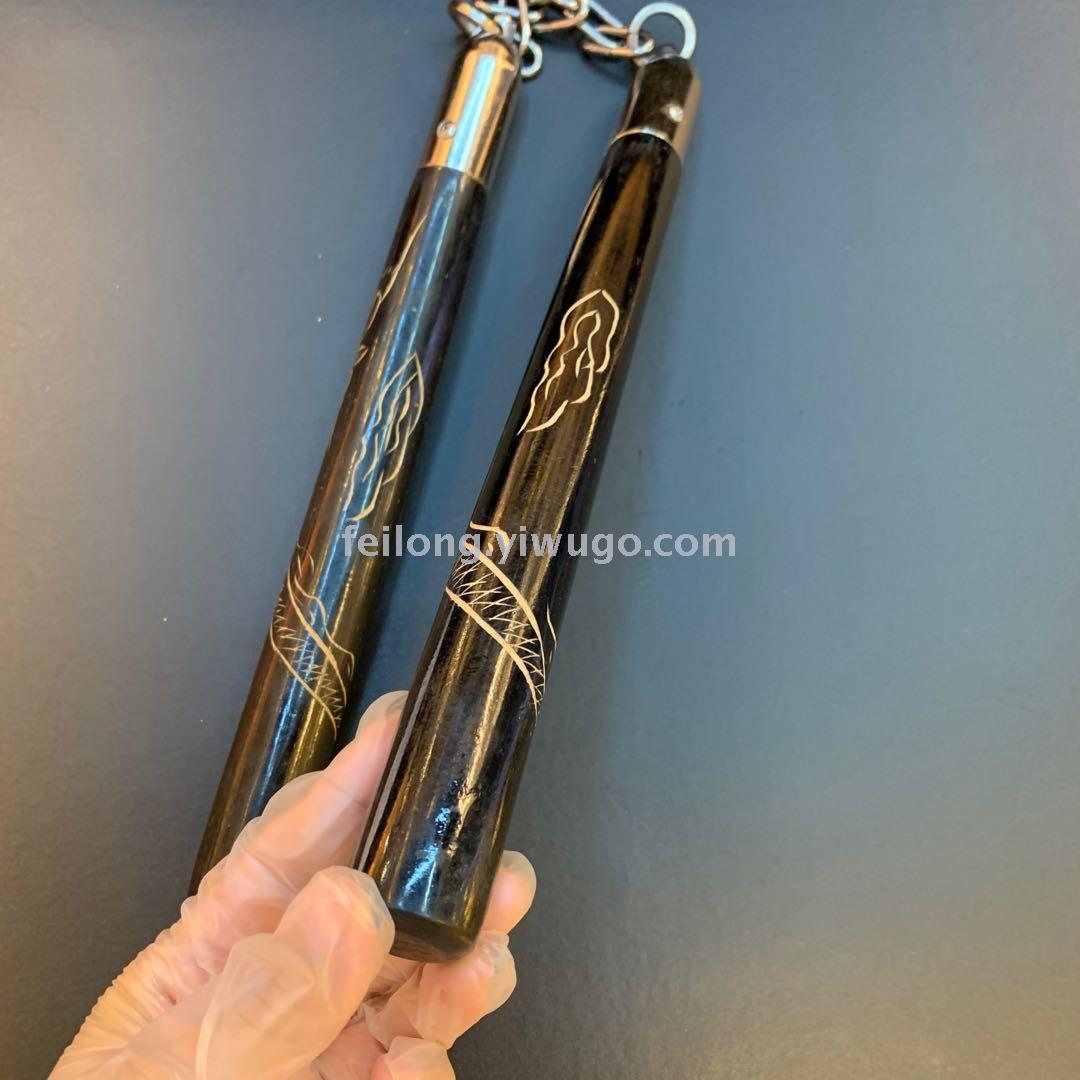 Nunchakus carved dragon nunchakus hot stamping nunchakus two section martial arts supplies martial arts equipment
