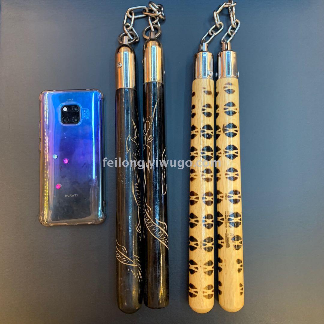 Nunchakus carved dragon nunchakus hot stamping nunchakus two section martial arts supplies martial arts equipment