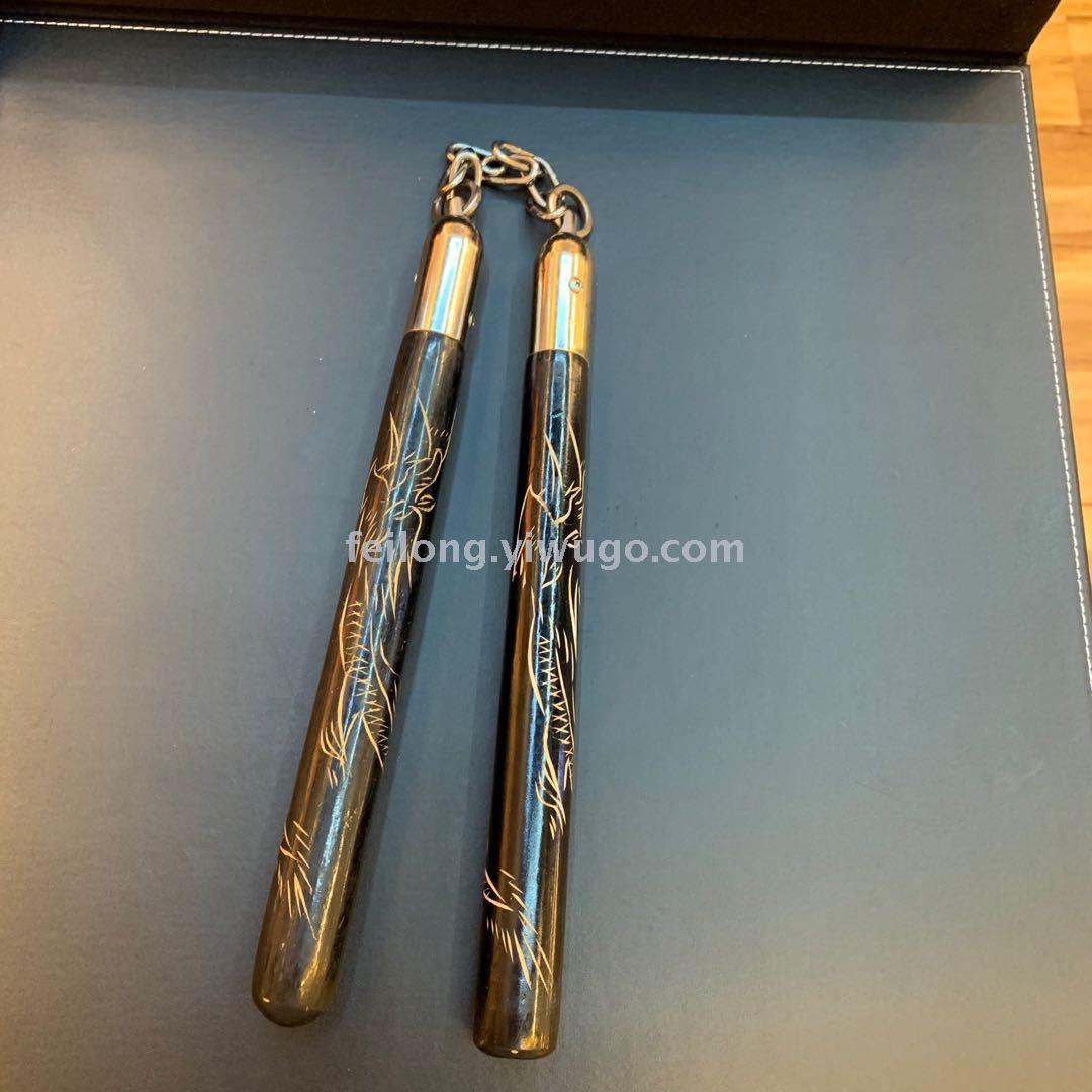 Nunchakus carved dragon nunchakus hot stamping nunchakus two section martial arts supplies martial arts equipment