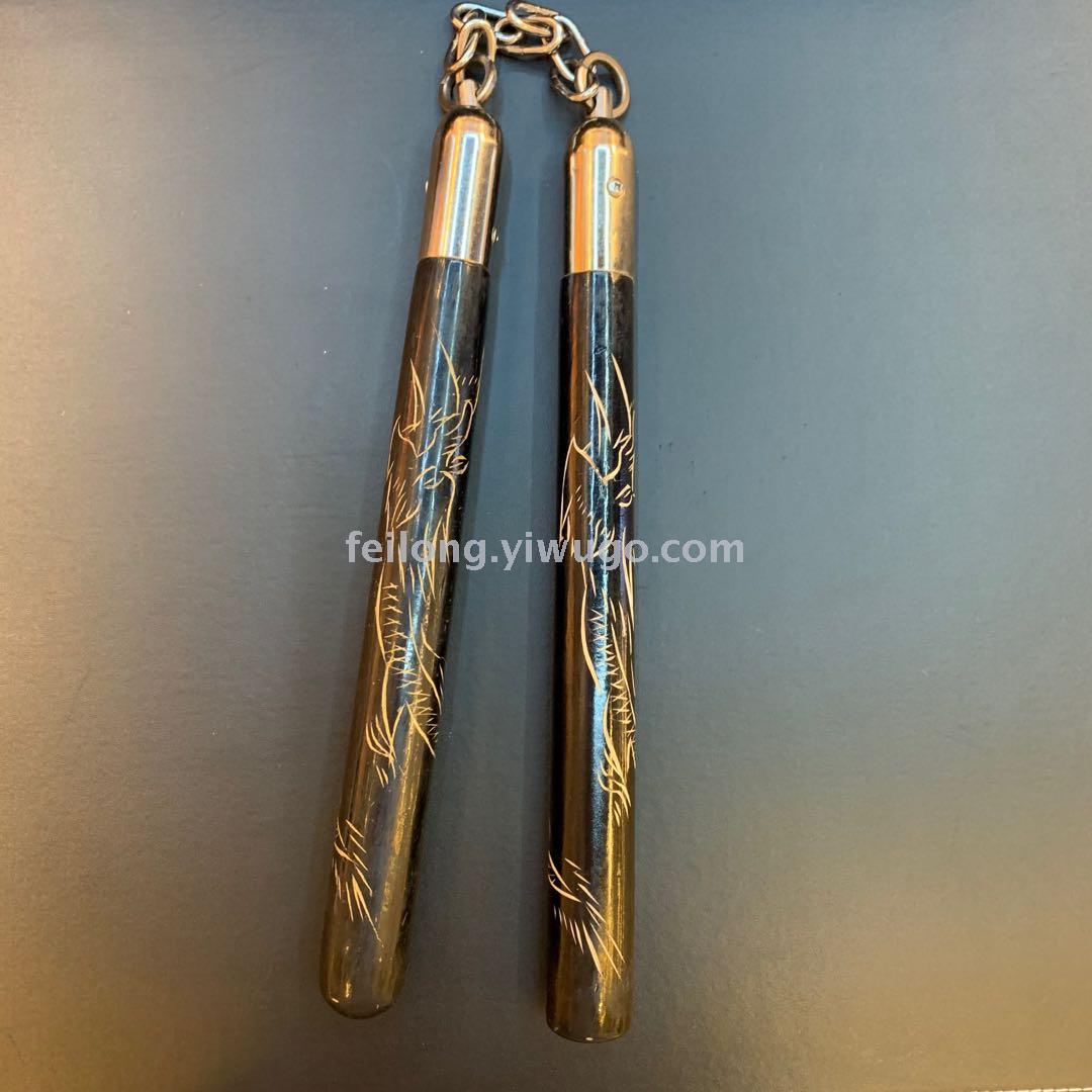 Nunchakus carved dragon nunchakus hot stamping nunchakus two section martial arts supplies martial arts equipment