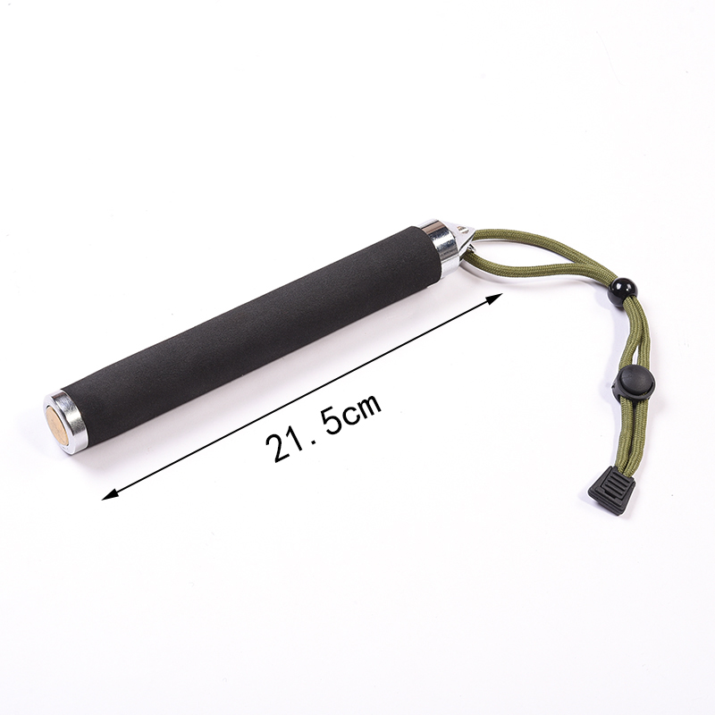 Sponge black three sections, swing rod, broken window implement, telescopic rod, nunchakus, sponge four section rod