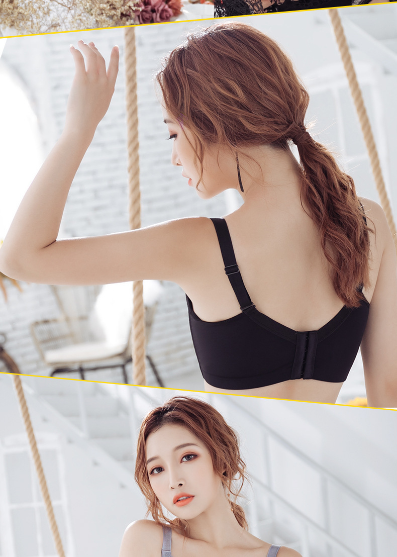 2020 Autumn and Winter New Lace Underwear Women's Wireless Bra Sexy Push up Small Size Thick Thin Large Size Bra 2020 Autumn and Winter New Lace Underwear Women's Wireless Bra Sexy Push up Small Size Thick Thin Large Size Bra