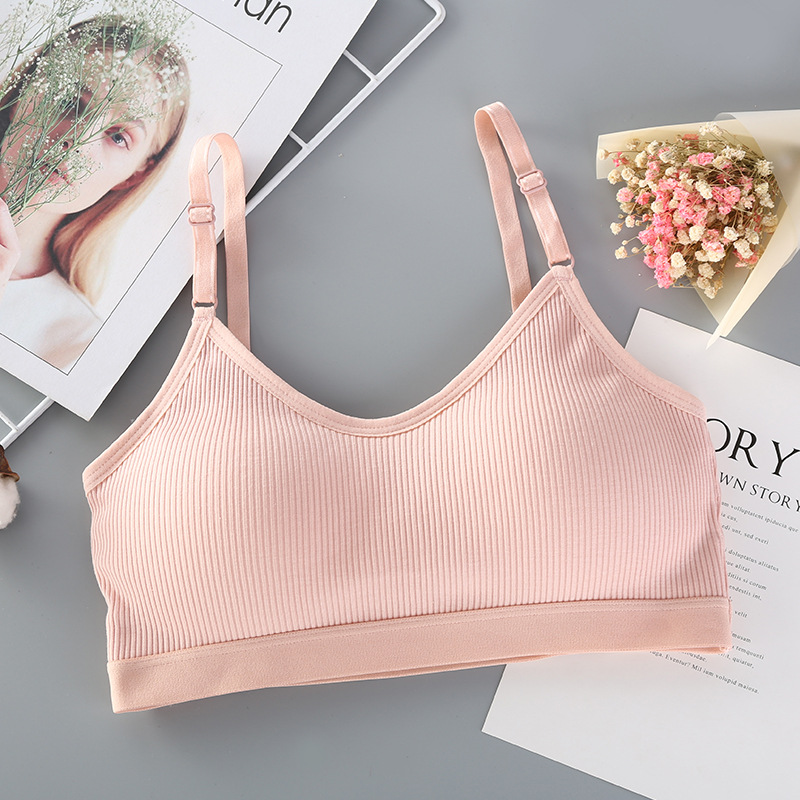 Stall Tube Top Underwear Anti-Exposure Push up Wrapped Chest Student Girl Small Breast Underwired Thin Bra Sports Vest Stall Tube Top Underwear Anti-Exposure Push up Wrapped Chest Student Girl Small Breast Underwired Thin Bra Sports Vest