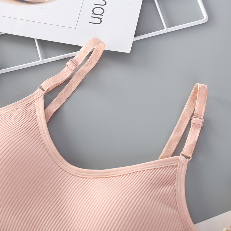 Stall Tube Top Underwear Anti-Exposure Push up Wrapped Chest Student Girl Small Breast Underwired Thin Bra Sports Vest Stall Tube Top Underwear Anti-Exposure Push up Wrapped Chest Student Girl Small Breast Underwired Thin Bra Sports Vest