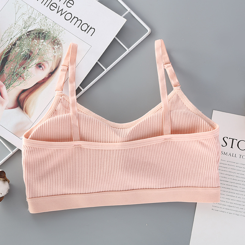 Stall Tube Top Underwear Anti-Exposure Push up Wrapped Chest Student Girl Small Breast Underwired Thin Bra Sports Vest Stall Tube Top Underwear Anti-Exposure Push up Wrapped Chest Student Girl Small Breast Underwired Thin Bra Sports Vest