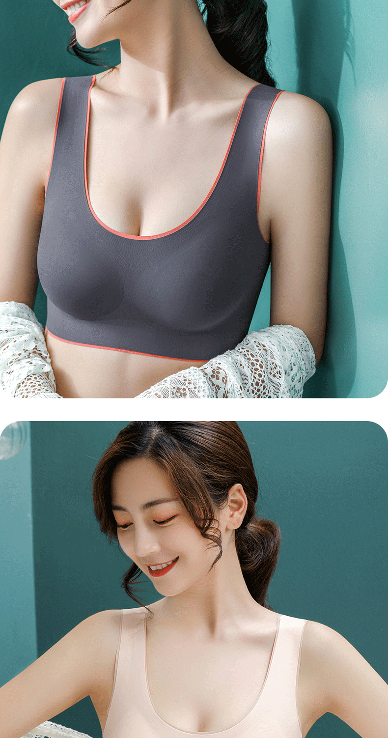 Libra Girlfriends Thailand Latex Underwear One-Piece Push up Wireless Buckle Sports Vest Backless Bra Women Libra Girlfriends Thailand Latex Underwear One-Piece Push up Wireless Buckle Sports Vest Backless Bra Women
