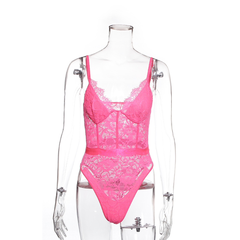 AliExpress 2019 Summer New Women's Sexy Lace Eyelashes Taste Push-up Underwear Bottoming One-Piece Suit 4048 AliExpress 2019 Summer New Women's Sexy Lace Eyelashes Taste Push-up Underwear Bottoming One-Piece Suit 4048