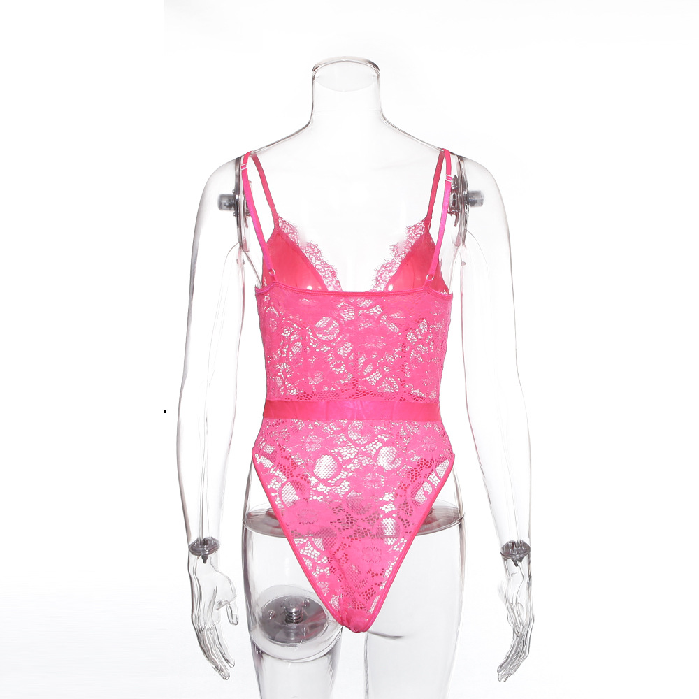 AliExpress 2019 Summer New Women's Sexy Lace Eyelashes Taste Push-up Underwear Bottoming One-Piece Suit 4048 AliExpress 2019 Summer New Women's Sexy Lace Eyelashes Taste Push-up Underwear Bottoming One-Piece Suit 4048