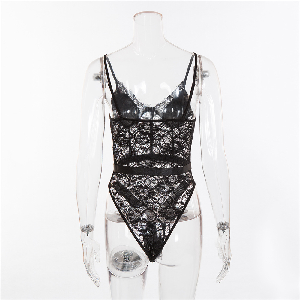AliExpress 2019 Summer New Women's Sexy Lace Eyelashes Taste Push-up Underwear Bottoming One-Piece Suit 4048 AliExpress 2019 Summer New Women's Sexy Lace Eyelashes Taste Push-up Underwear Bottoming One-Piece Suit 4048