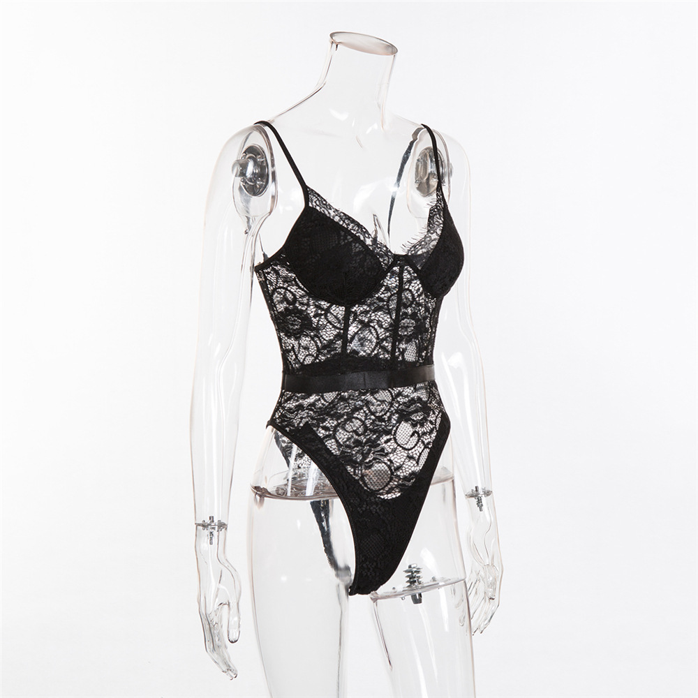 AliExpress 2019 Summer New Women's Sexy Lace Eyelashes Taste Push-up Underwear Bottoming One-Piece Suit 4048 AliExpress 2019 Summer New Women's Sexy Lace Eyelashes Taste Push-up Underwear Bottoming One-Piece Suit 4048
