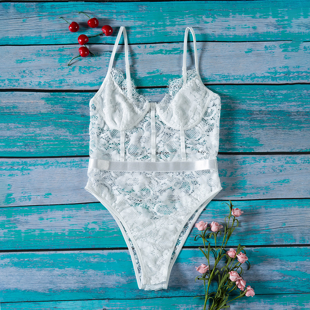 AliExpress 2019 Summer New Women's Sexy Lace Eyelashes Taste Push-up Underwear Bottoming One-Piece Suit 4048 AliExpress 2019 Summer New Women's Sexy Lace Eyelashes Taste Push-up Underwear Bottoming One-Piece Suit 4048