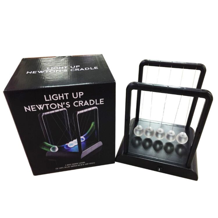 The new light Newton pendulum ball billiards billiards ornaments factory direct color balance