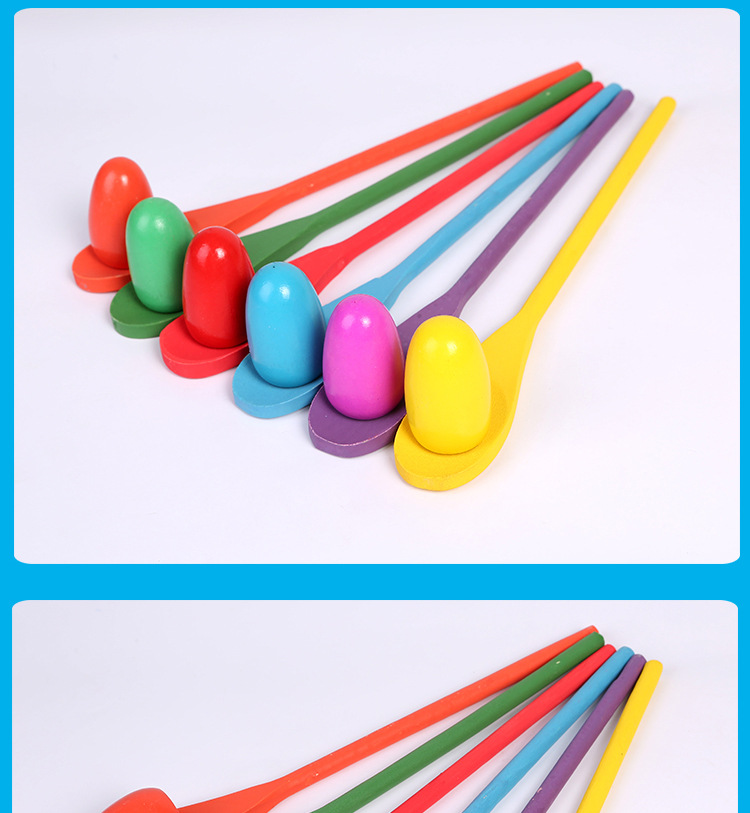 to hold ball for kindergarten children early education is suing interactive feeling system training game Balance egg toy