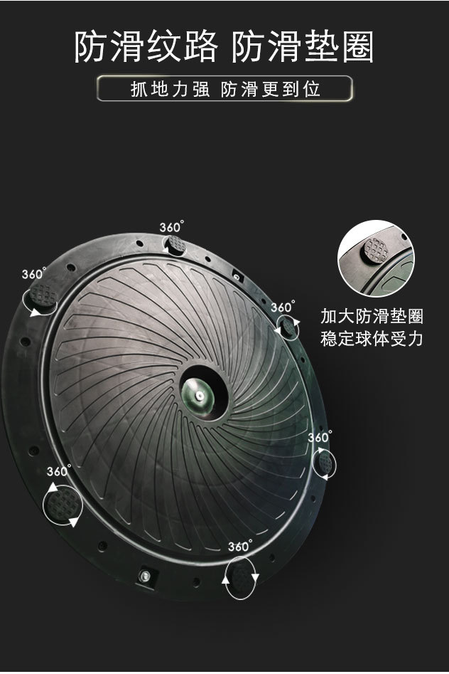 46 Thickened ExplosionProof Balance Wave Velocity Ball Yoga Fitness Hemisphere NonSlip Texture Pilates Fitness Ball 46 Thickened ExplosionProof Balance Wave Velocity Ball Yoga Fitness Hemisphere NonSlip Texture Pilates Fitness Ball
