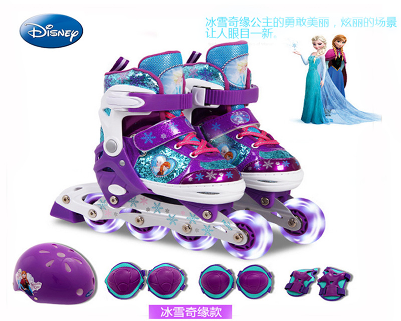 Boys and Girls Roller Skates Inline Skates Adjustable Full Flash Children the Skating Shoes Full Set Protective Gear Boys and Girls Roller Skates Inline Skates Adjustable Full Flash Children the Skating Shoes Full Set Protective Gear