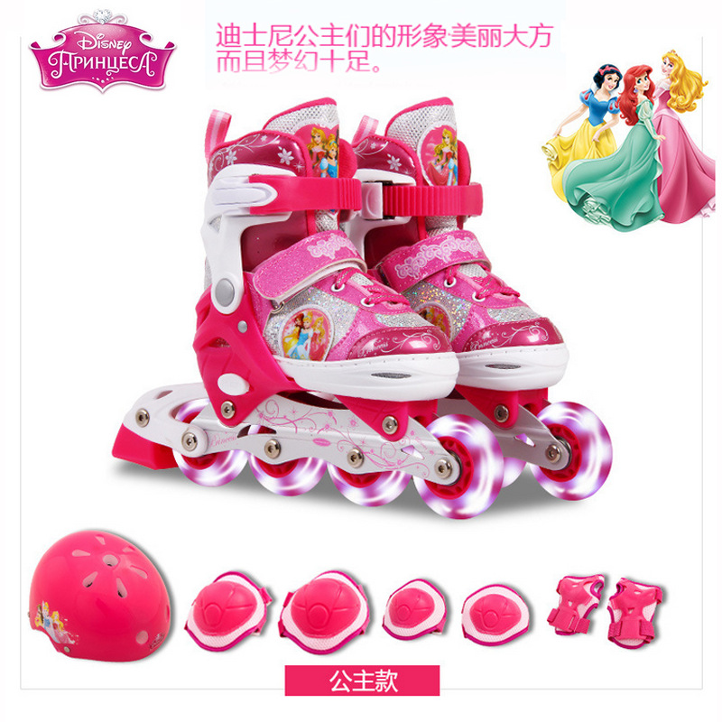 Boys and Girls Roller Skates Inline Skates Adjustable Full Flash Children the Skating Shoes Full Set Protective Gear Boys and Girls Roller Skates Inline Skates Adjustable Full Flash Children the Skating Shoes Full Set Protective Gear