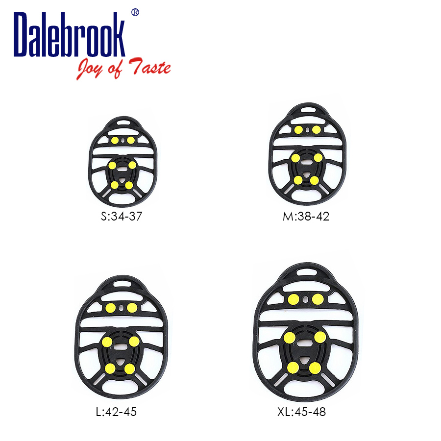Dalebrook rock climbing outdoor equipment, non-skid climbing crampons, skates silicone non-skid shoe nail cover Dalebrook rock climbing outdoor equipment, non-skid climbing crampons, skates silicone non-skid shoe nail cover