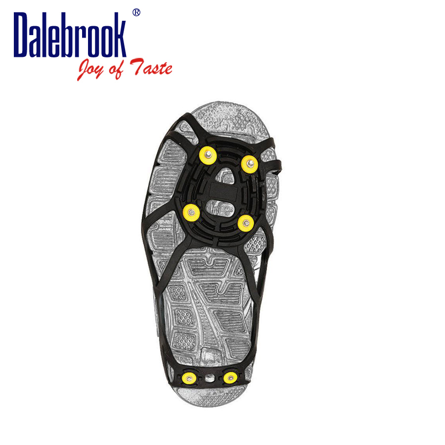 Dalebrook rock climbing outdoor equipment, non-skid climbing crampons, skates silicone non-skid shoe nail cover Dalebrook rock climbing outdoor equipment, non-skid climbing crampons, skates silicone non-skid shoe nail cover