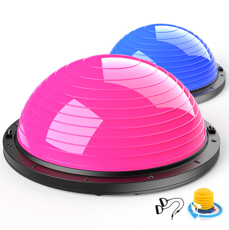 Yoga Balance Ball Hemisphere Semicircle Balance Ball Balance Ball Fitness Ball Yoga Pilates Ball Yoga Equipment Bo Ball