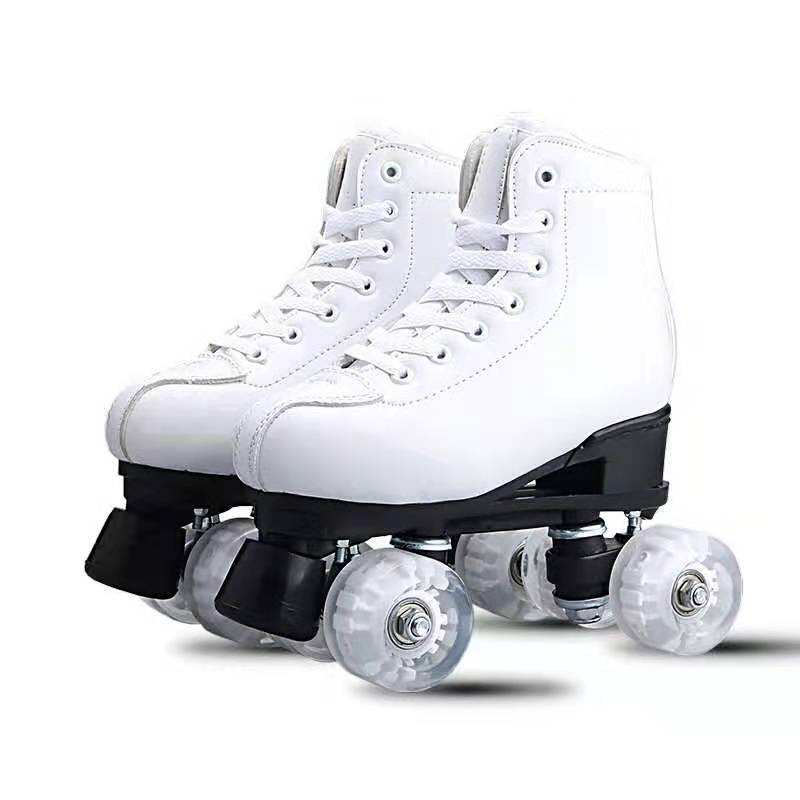 Row the Skating Shoes Men and Women Flash Four Skates Fancy Roller Skating Rink Dedicated Professional Adult Pulley Row the Skating Shoes Men and Women Flash Four Skates Fancy Roller Skating Rink Dedicated Professional Adult Pulley