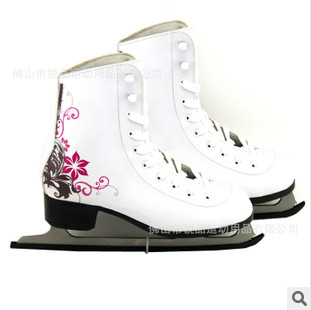 Factory direct senior hard ice skates figure skating skates professional skating shoes