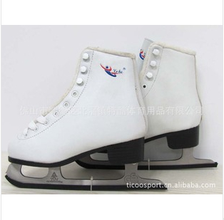 Factory direct senior hard ice skates figure skating skates professional skating shoes