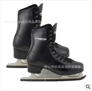 Factory direct senior hard ice skates figure skating skates professional skating shoes