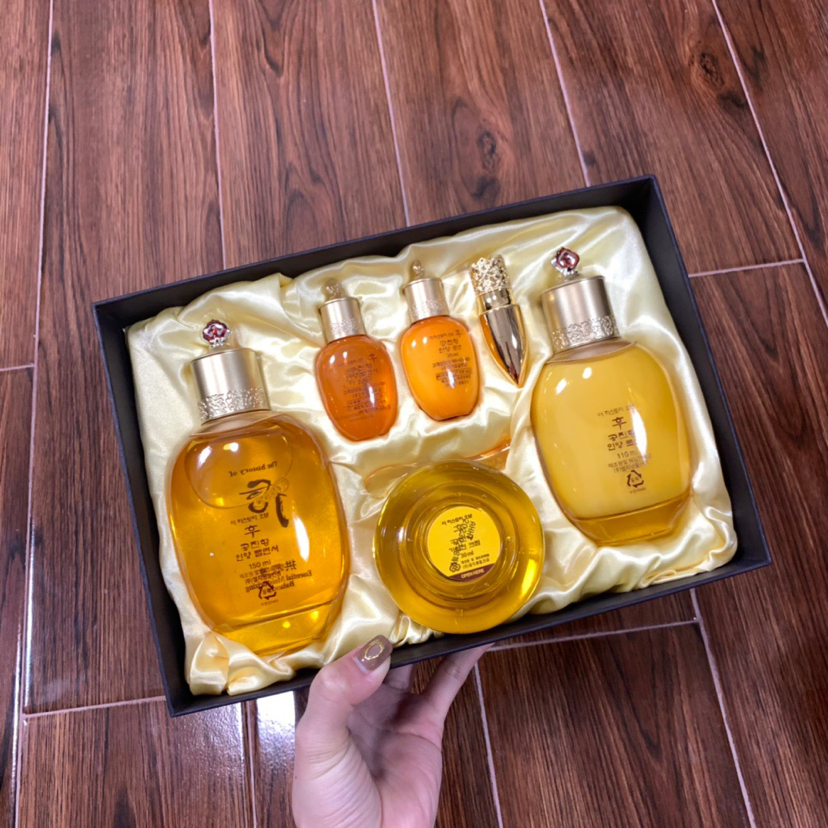 20 Version Whoo/Rear Gongchen Enjoy Three-Piece Set &amp;#128284; Counter Quality Delivery Gift Bag ✔