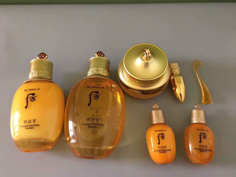 Whoo Rear Gongchen Enjoy Three-Piece Set with Exquisite Gift Bag, Tissue, Lid with Numbers