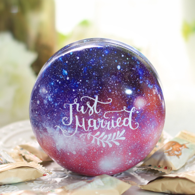 Creative Europe Korean stars theme wedding supplies wedding candy boxes of tinplate Ferrero candy box